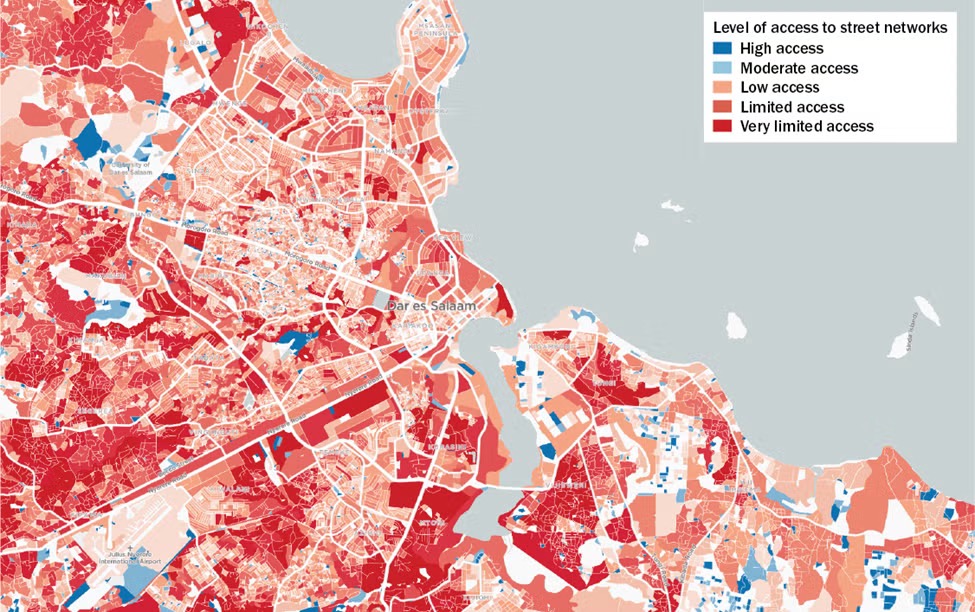 GIS data map showing community environmental data layers